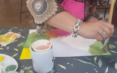 Creatieve workshop acrylverven met Deborah