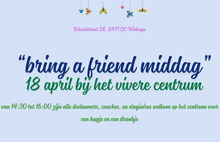 “Bring a Friend” middag